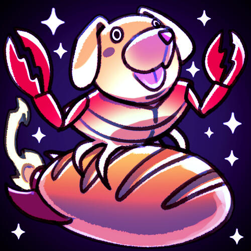 Crabdog Art by ALEXIS RIVES